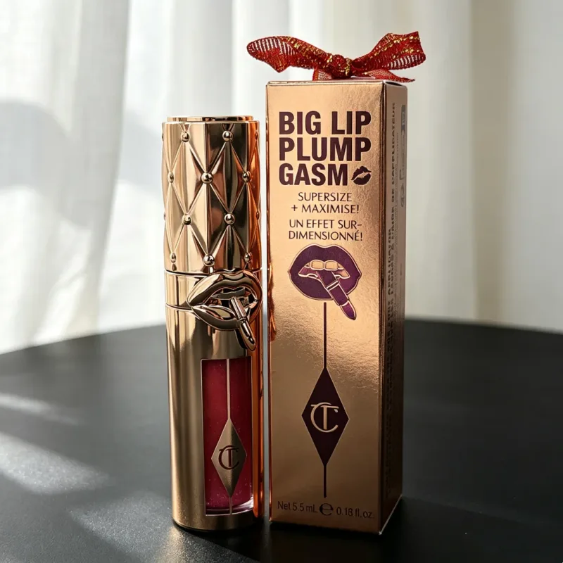 שרלוט טילבורי כרית חדשה לדבר ביג שפתיים Plumpgasm Lip Cheat קולגן שפתיים אמבטיה CT Lipliner איפור שפתון לחות ליפ גלוס — image 41