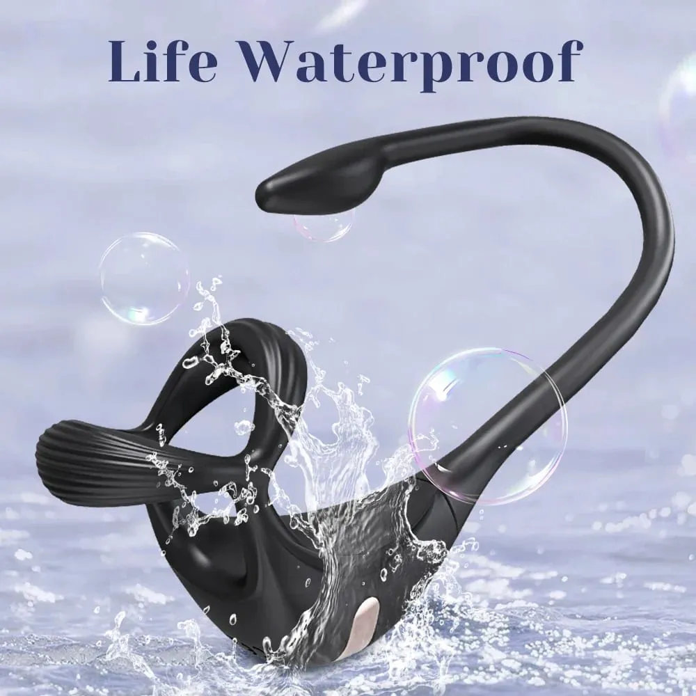 Vibrating Cock Ring Male Prostate Massager Stimulator for Men APP Control Sex Toy for Couples Anal Vibrator Penis Ring Butt Plug