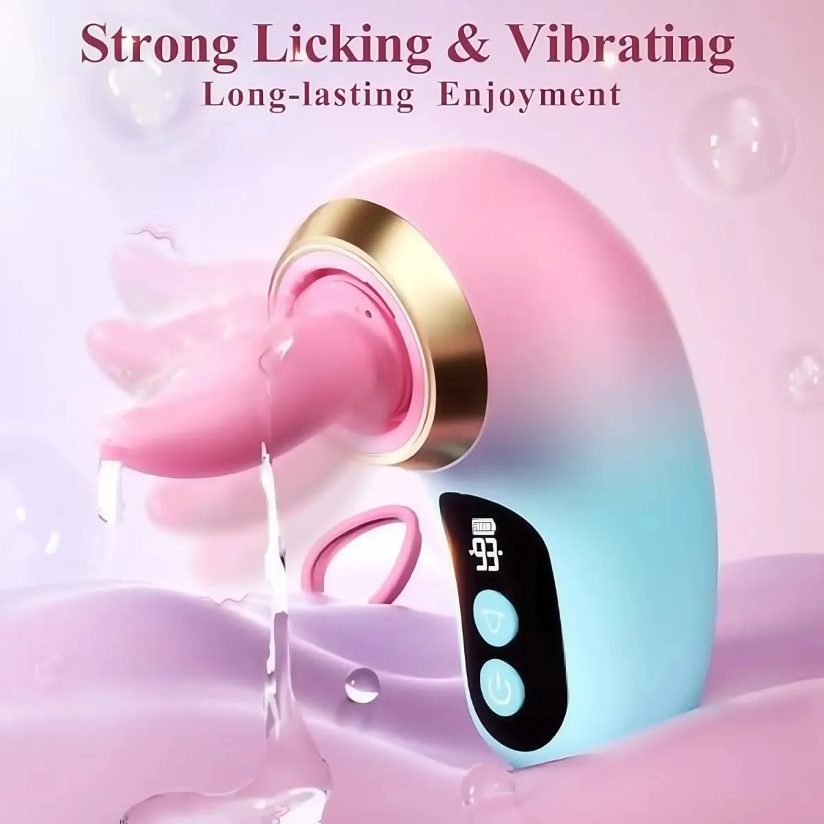 5IN1 Clitoris Sucker Vibrátor Nyalló Bimbó Vagina Masszírozó APP Control Clit Stimulator LCD kijelzős szexjáték nőknek — image 5