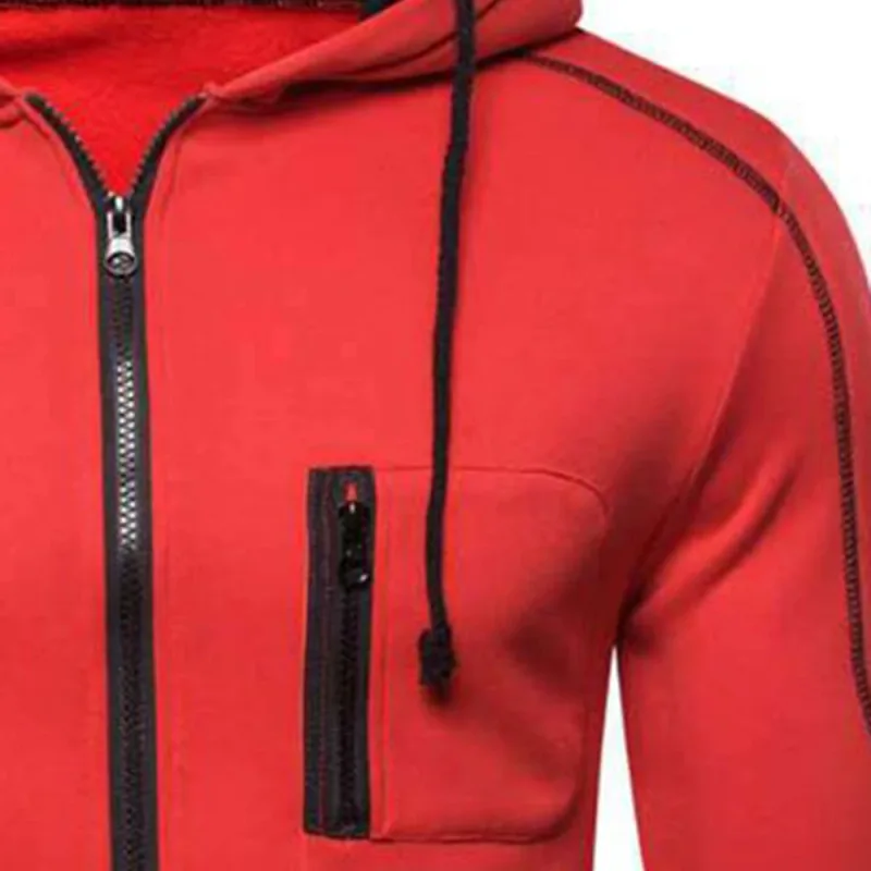 MC Bandidos Spring Autumn Fashion Lalaki Casual Hoodies Pullovers Sweatshirts Lalaki Solid Kulay Hooded Drawstring Coat — image 5
