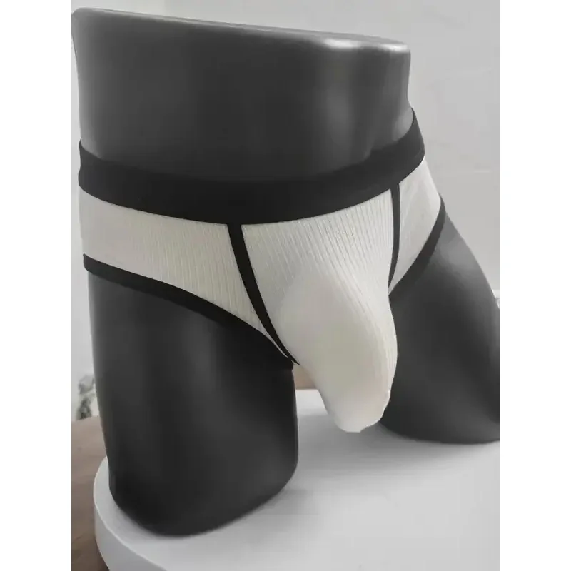 Cuecas masculinas com bolsos grandes são muito sexy. Roupa íntima esportiva masculina de grande espaço 3256811705961751 — image 5