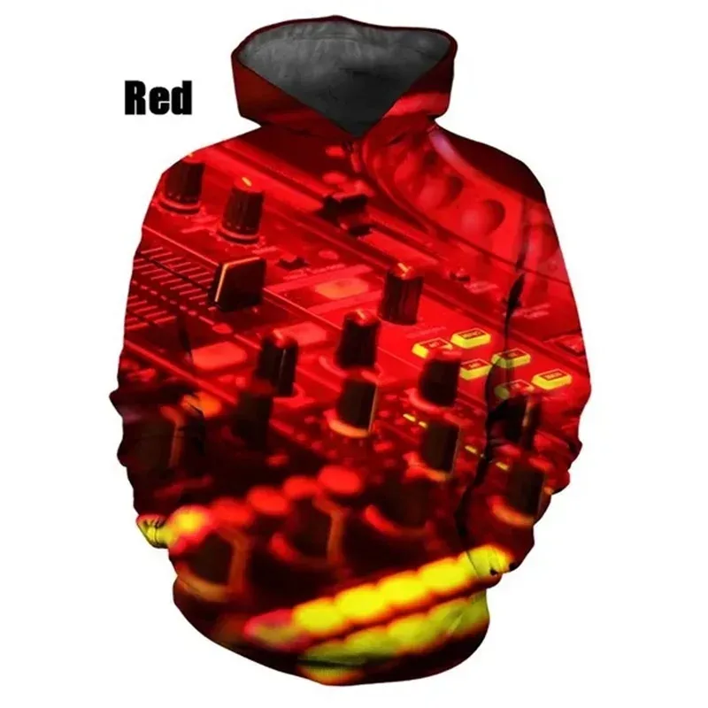 Nova moda 3d impressão dj padrão hoodies para homens casual pulôver sweatshirts topos masculino streetwear oversized hoodies ropa hombre — image 9