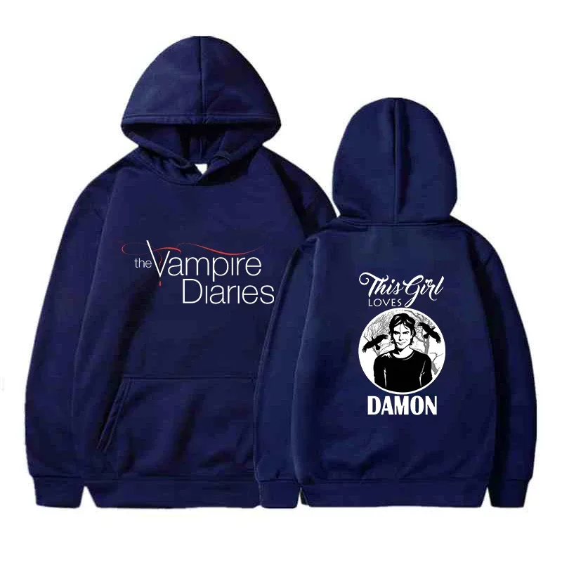 The Vampire Diaries Hoodies Men Clothes Long Sleeve Women Loose Streetwear Autumn Funny Sweatshirt Fashion Casual Hoodies — image 5