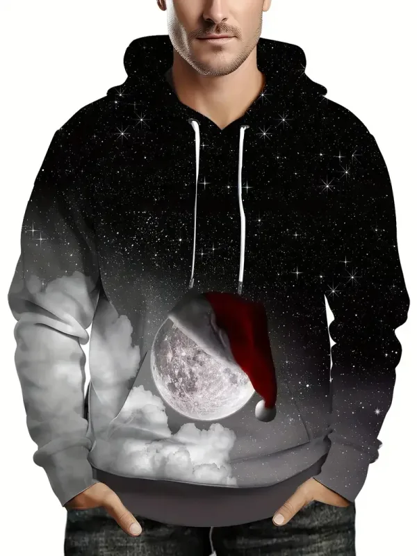 New 3DPrint Animal Graphic Hoodies For Man Sweatshirt Hrajuku Street Fall Casual Long Sleeves Y2k Men Clothing Menswear Clothing