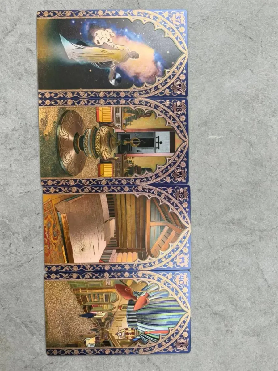 Rana George Lenormand Oracle kártya 40 db Vízálló PET kártya 12*7cm jósláshoz és jósláshoz — image 6
