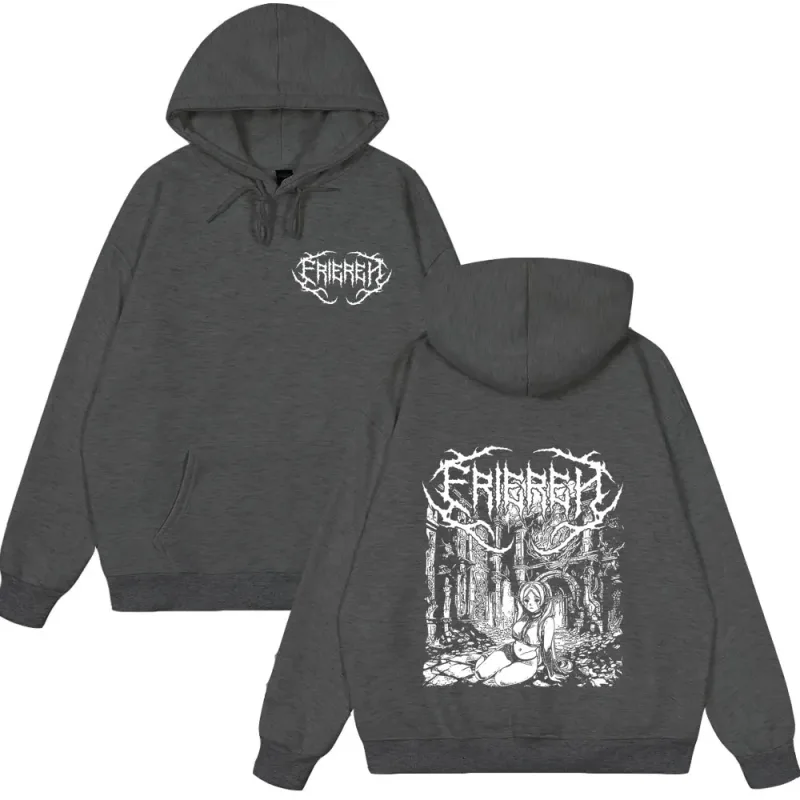 Anime frieren: além do fim da jornada t camisa frieren manga gótico hoodies roupas masculinas femininas roupas de inverno estilo solto streetwears — image 11