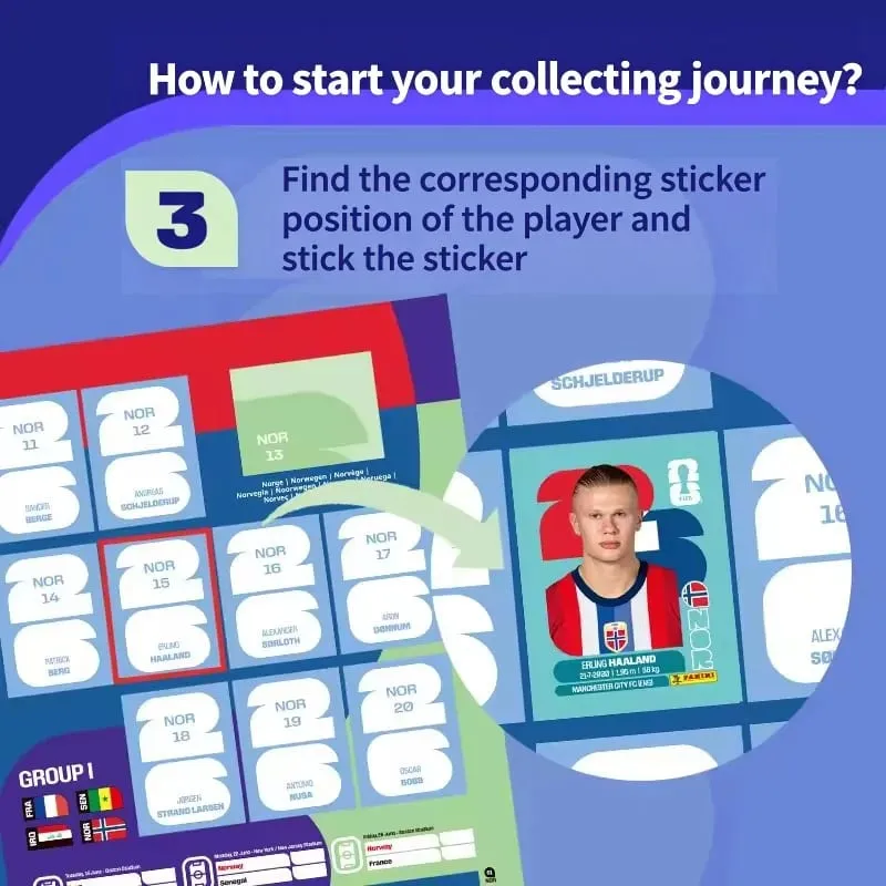 Panini 2026-os labdarúgó-világbajnokság hivatalos matricás doboz, lezárt hobbidoboz, gyűjthető futballmatricák az albumgyűjteményhez futballrajongó — image 6