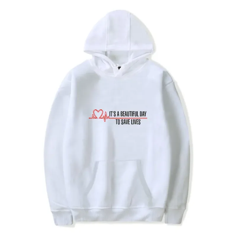 Harajuku Gray's Anatomy Tumblr Greys Anatomy moletom com capuz estampado moletom masculino/feminino confortável moletom adulto/criança — image 3