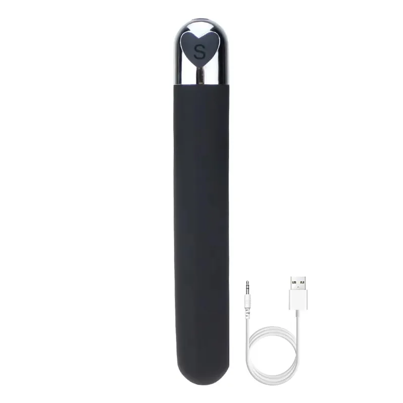 10 Speed Mini Bullet Vibrator for Women Rechargeable Wireless Vibrating Anal Bullet Clitoral Stimulator Dildo for Adult Sex Toys