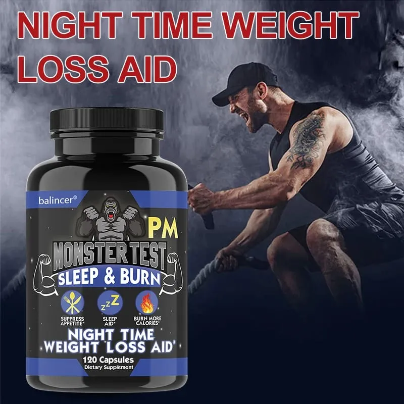 Nighttime Fat Burning Supplement - with Natural Plant Extracts & Magnesium Zinc Weight Management Unisex — image 5