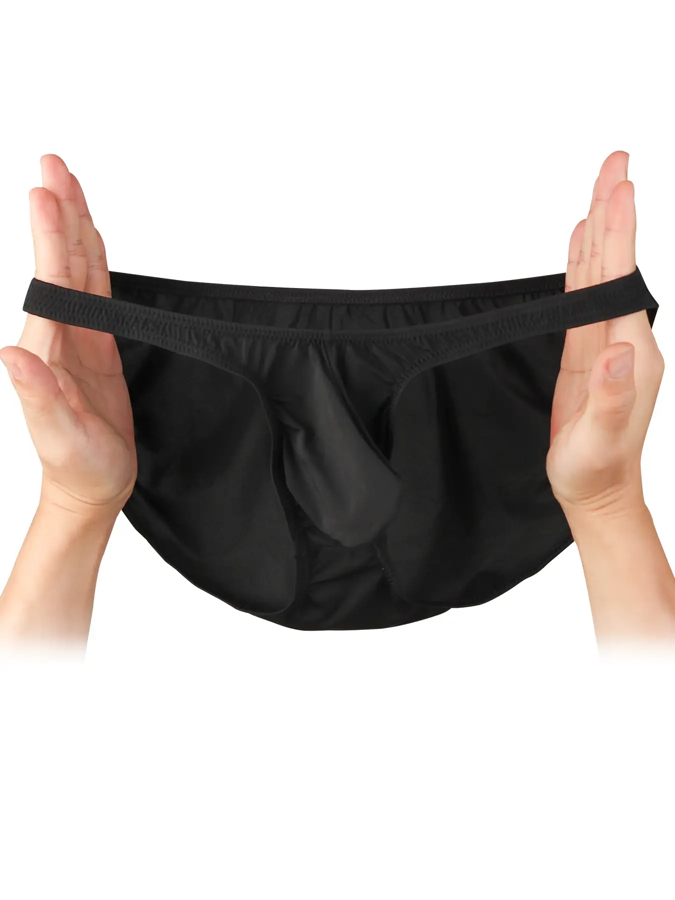 New Men's Underwear U convex Bag Hip Sexy Solid Color Bikini Men's Briefs Comfortable Breathable Quality Male Panties G6008SJ — image 7