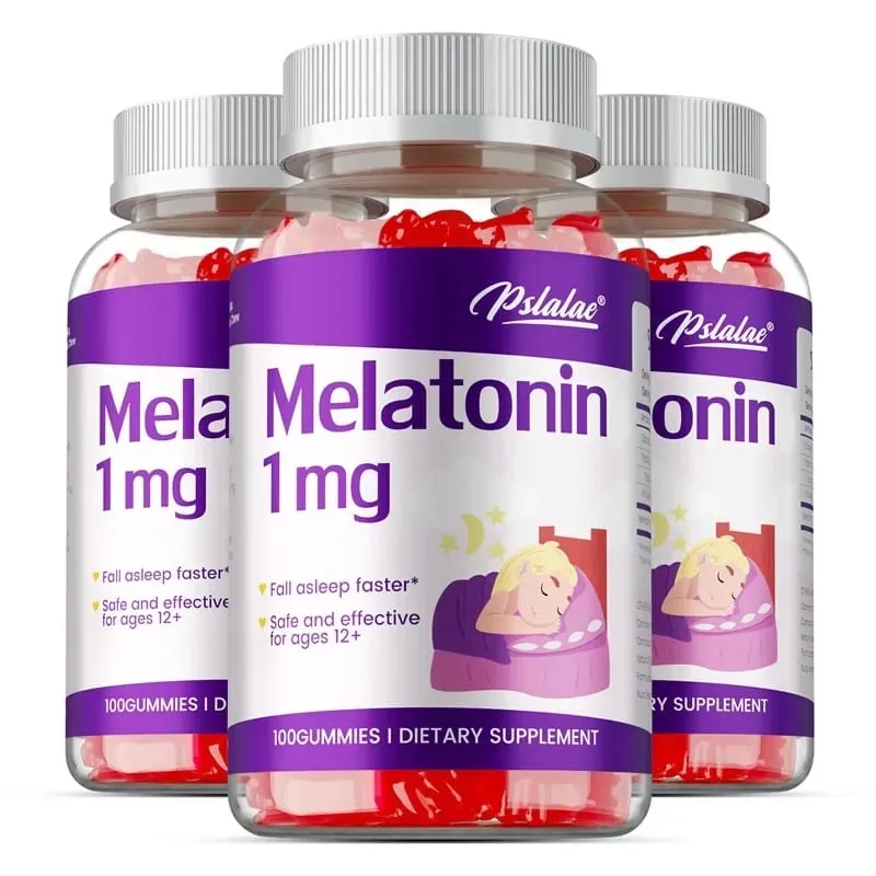 Melatonin Gummies 1mg - Children's Sleep Aids Relieves Stress Improves Insomnia Improves Sleep Quality and Deeper Sleep — image 9