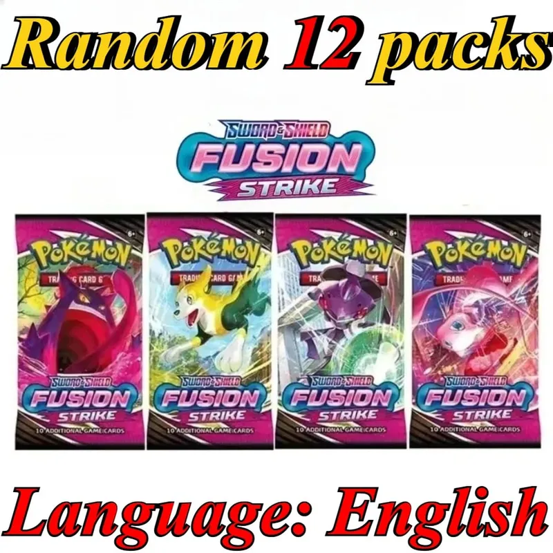 10 πακέτα καρτών Pokémon Bright Stars 151 Prismatic Evolutions PALDEAN FATES English Reinforcement Battle Δώρο κάρτα συναλλαγής — image 16