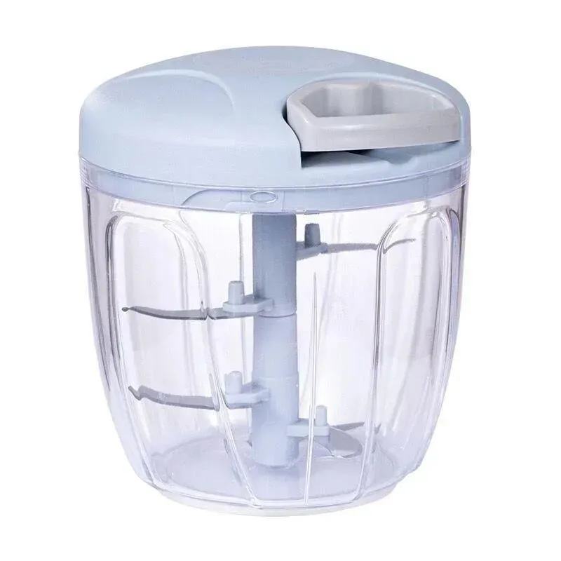 New Crusher Vegetable Onion Cutter Kitchen Cooking Accessories 500/900ML Manual Meat Mincer Garlic Chopper Rotate GarlicPress