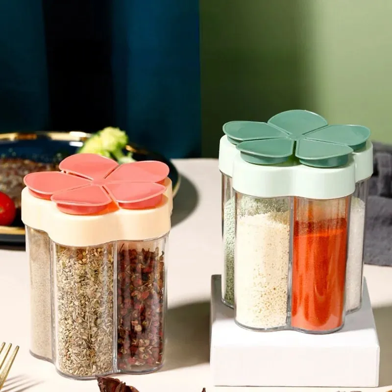 1 Pcs Seasoning Jar Plastic ContainerSeasoning Bottle Spice Organizer Outdoor Camping Seasonins Containers Kitchen Gadget Sets — image 7