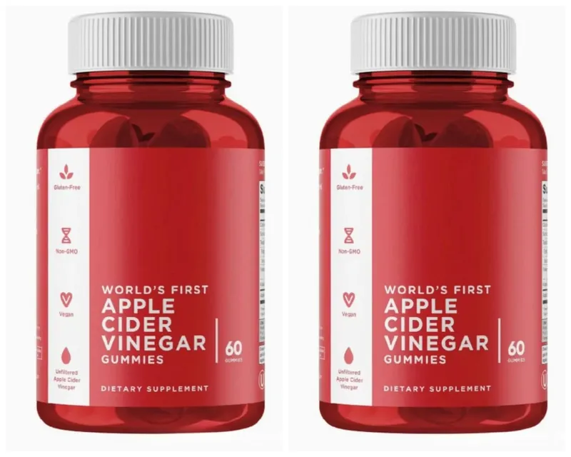 3 csomagos gumicukor készlet: Ashwagandha a stresszoldáshoz, bélegészségügyi probiotikumok + ACV Detox vegán gluténmentes kiegészítő 60 Ct egyenként — image 11