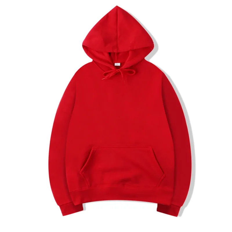 Homens Hoodies Mulheres Pulôver Primavera Outono Casual Moletom Com Capuz Cor Sólida Hoodies Oversize Moletom Preto Para Masculino — image 12
