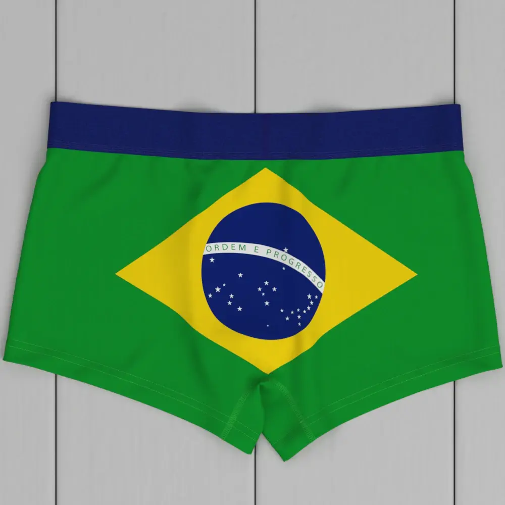 Men's Sexy National Flag Boxer Briefs Underwear New Coming Comfortable Waistband Breathable Fabric — image 5