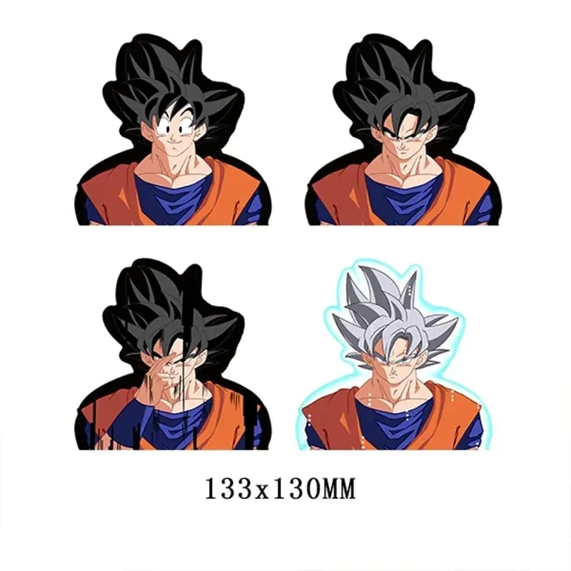 Autocollant lenticulaire 3D Anime Goku Vegeta, décalcomanies imperméables pour voiture, réfrigérateur, planche à roulettes, etc. cadeaux pour enfants — image 34