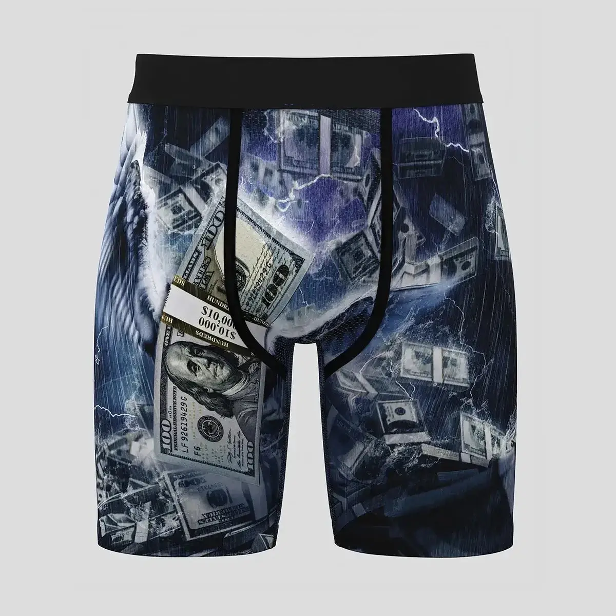 Runtz PSD Logo Men's Boxer Briefs High Quality Fast Dry Breathable Dollar Printed Designer Draws Skin-friendly Underwear for Man — image 8