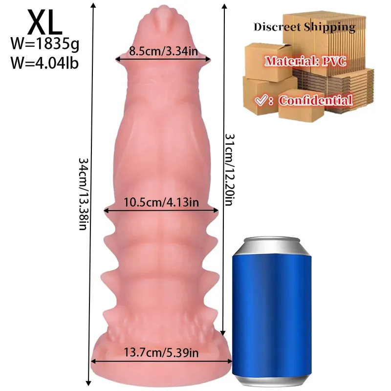 Big Anal Plug Monsters Enlargenmen Prostate Massager Τεράστια πρίζα πρωκτικού διαστολέα Πισινό Πρωκτικό Εκπαίδευση Επέκταση Παιχνίδια σεξ για γυναίκες άνδρες — image 8