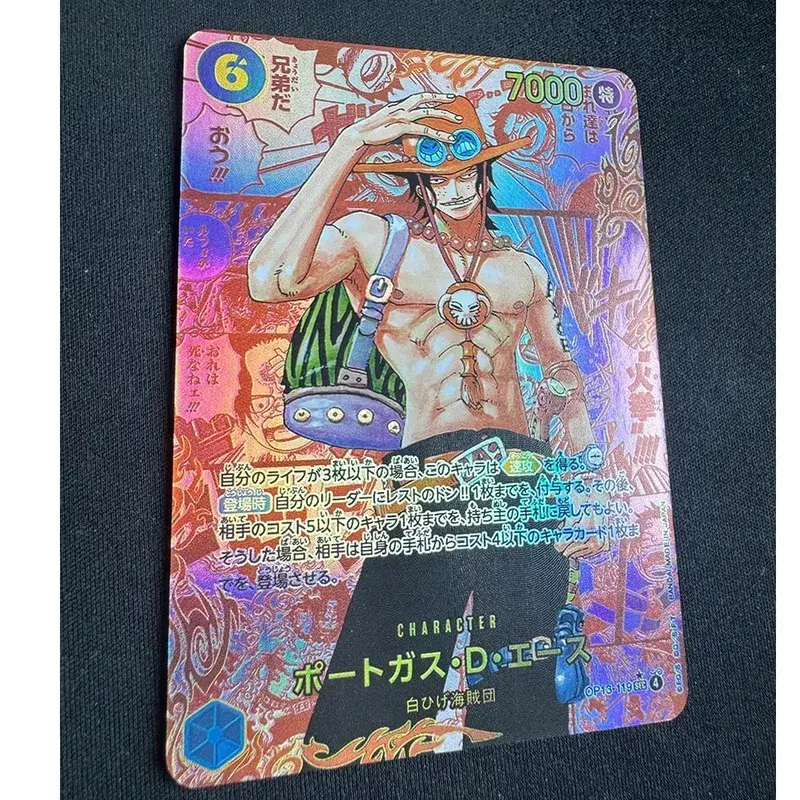 ONE PIECE Roronoa Zoro Monkey D. Luffy DIY Homemade Collection Card English Japanese Version Toys Christmas Birthday Gift — image 15
