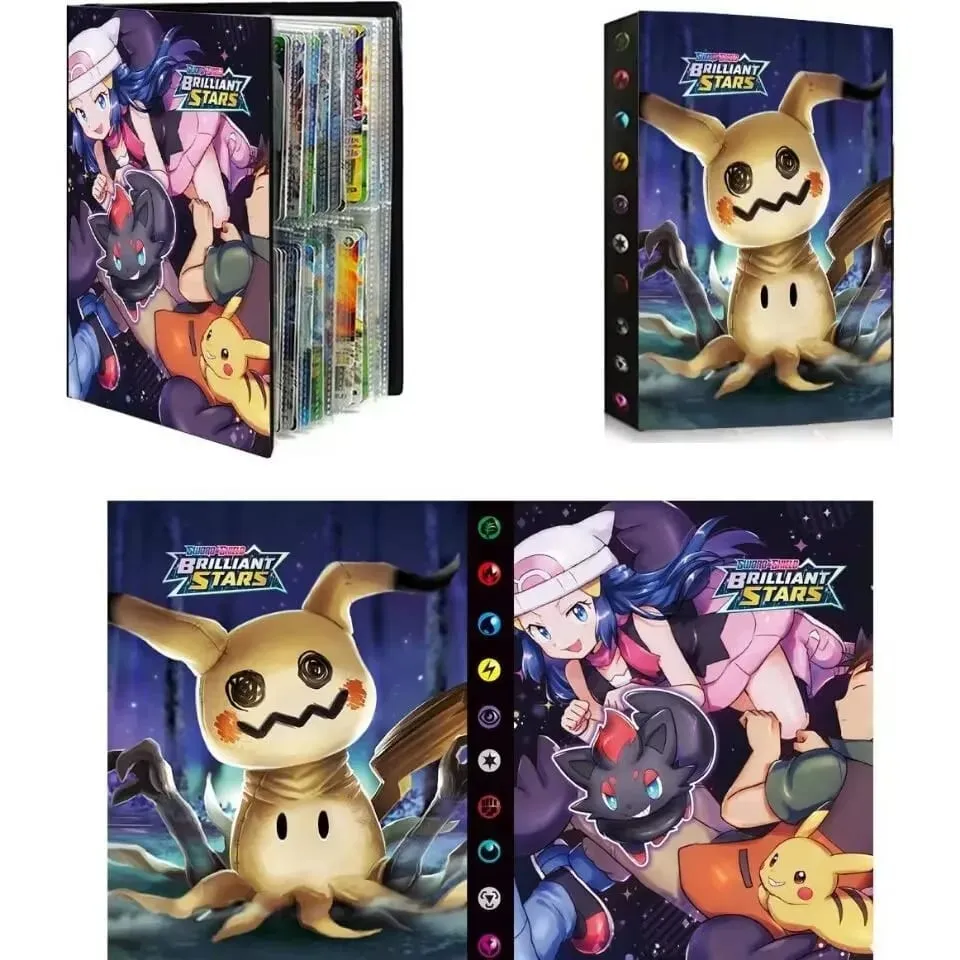240 τεμ. Fire Dragon Card& Diablo-Fire Dragon Card Book Charizard Cards άλμπουμ Βιβλίο κάρτα παιχνιδιού VMAX GX Holder Binder Series — image 9