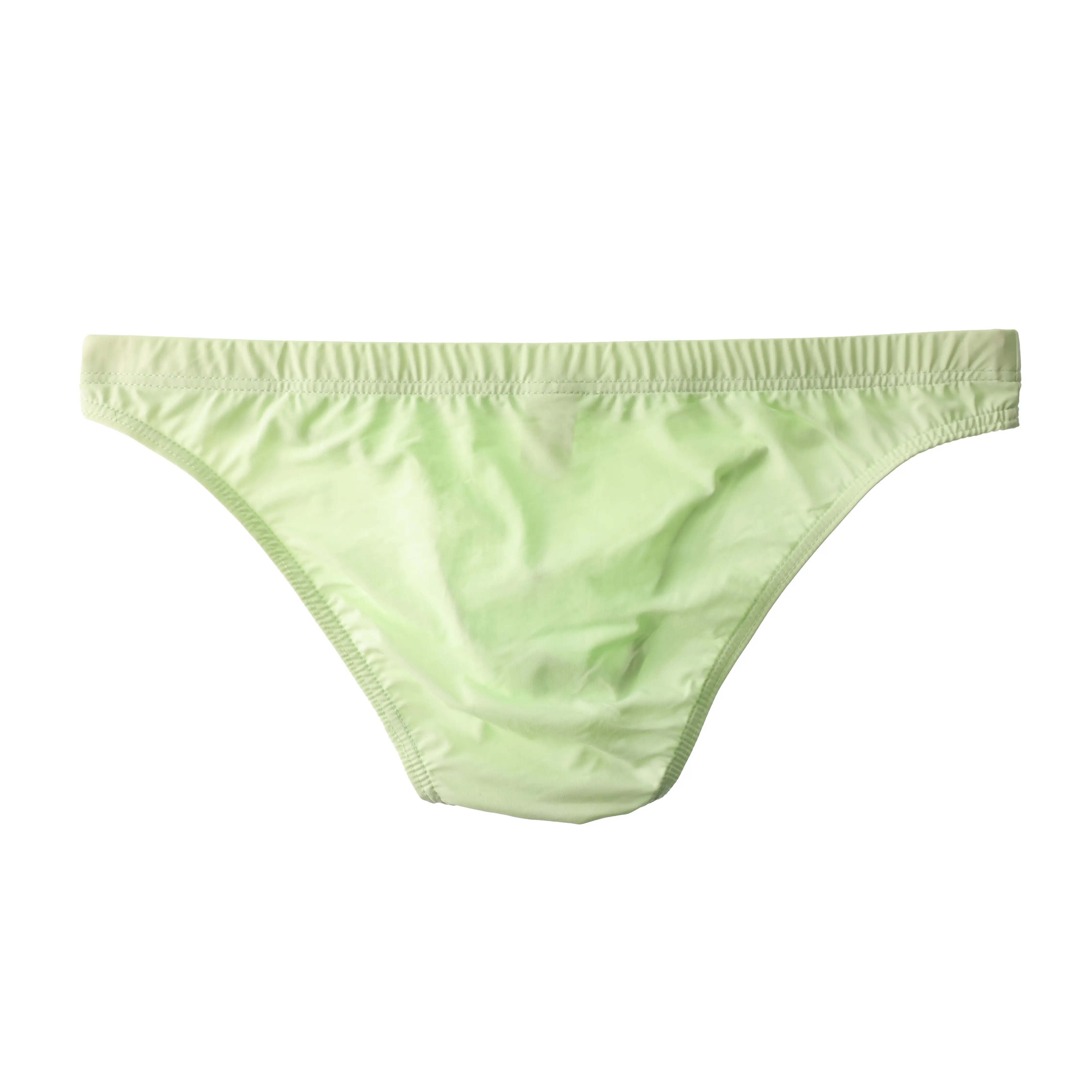 Maikling Kasuotang Panlalaki Makahinga Sexy Fashion Briefs Ice silk Low Waist Stretch Kumportable Underpants K58 — image 3