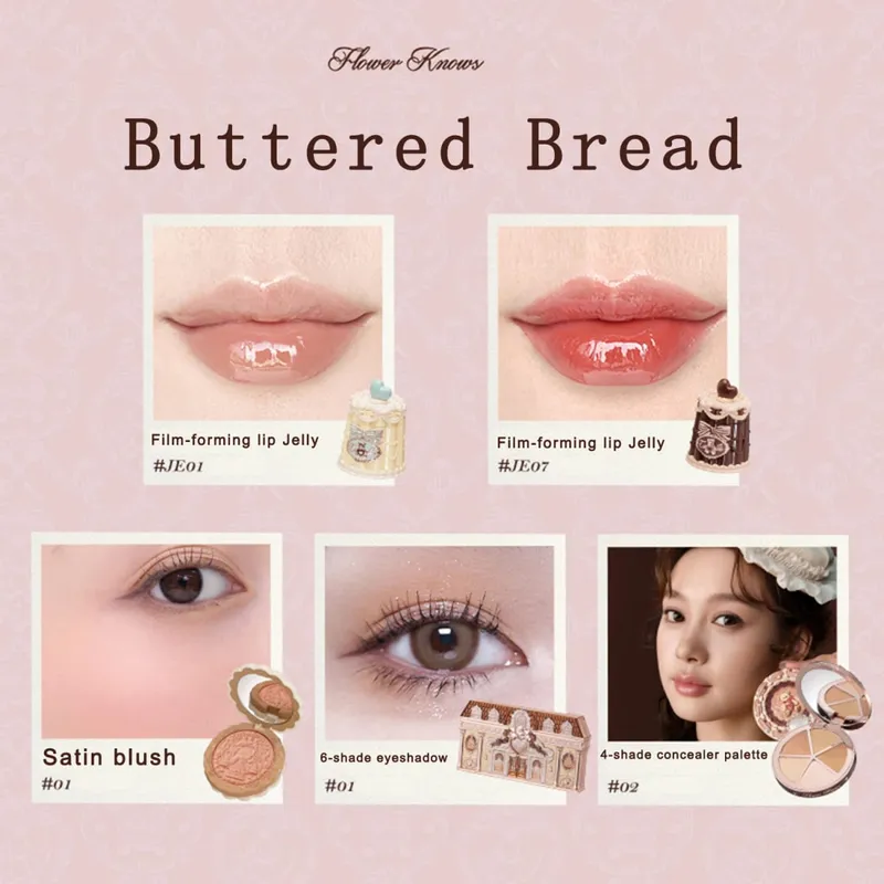 New Arrive Flower Knows The Sweetie Bear Collection Mini Setting Powder Cookie בושם וג'ל ועיפרון גבות כפולים — image 12