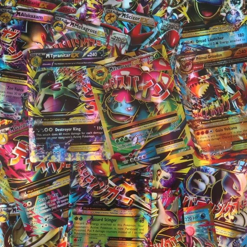 60/100Pcs Pokemon Shining Cards Αγγλική Έκδοση MEGA GX Vmax TAG EX Proxy Collection Cards Παιχνίδια Δώρο για παιδιά — image 6