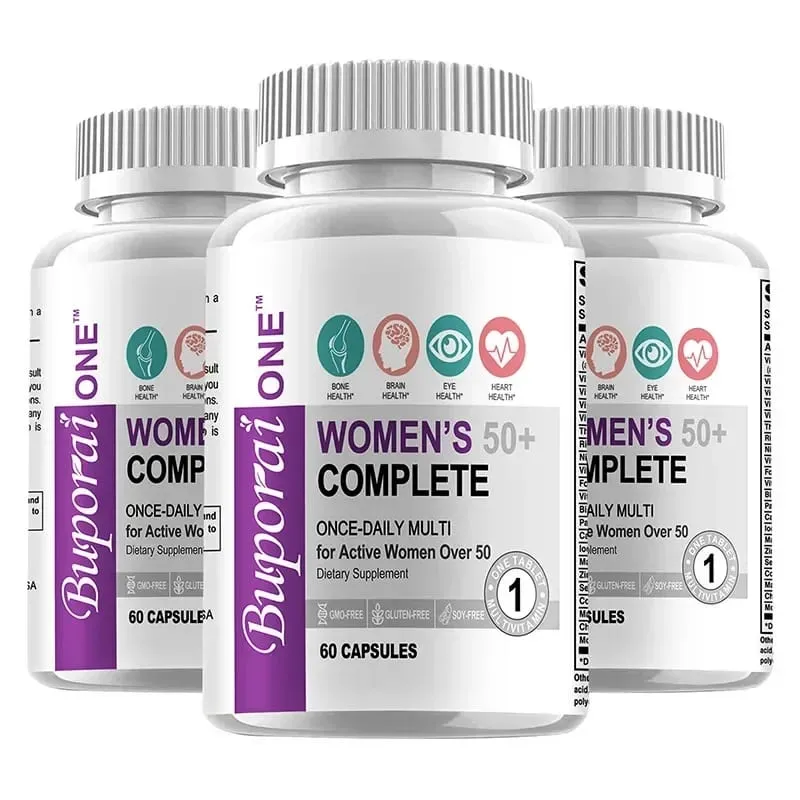 Women’s 50+ Complete Multivitamin - Supports Bone Eye Memory Brain and Skin Health Antioxidant Promotes Metabolism — image 10