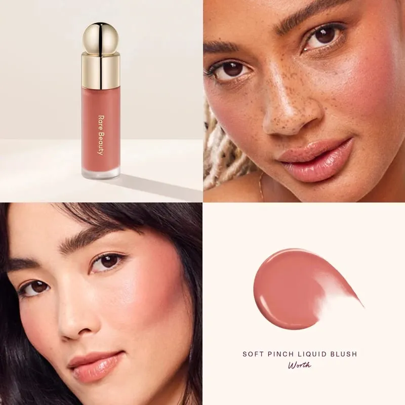 Rare Beauty Liquid Blush Μεταξένιο και Γλιστρά στην Ομαλή Φύση Μεγάλης διάρκειας Πλούτο Happy Hope Delight Stained Lipstick Gloss Μακιγιάζ — image 18