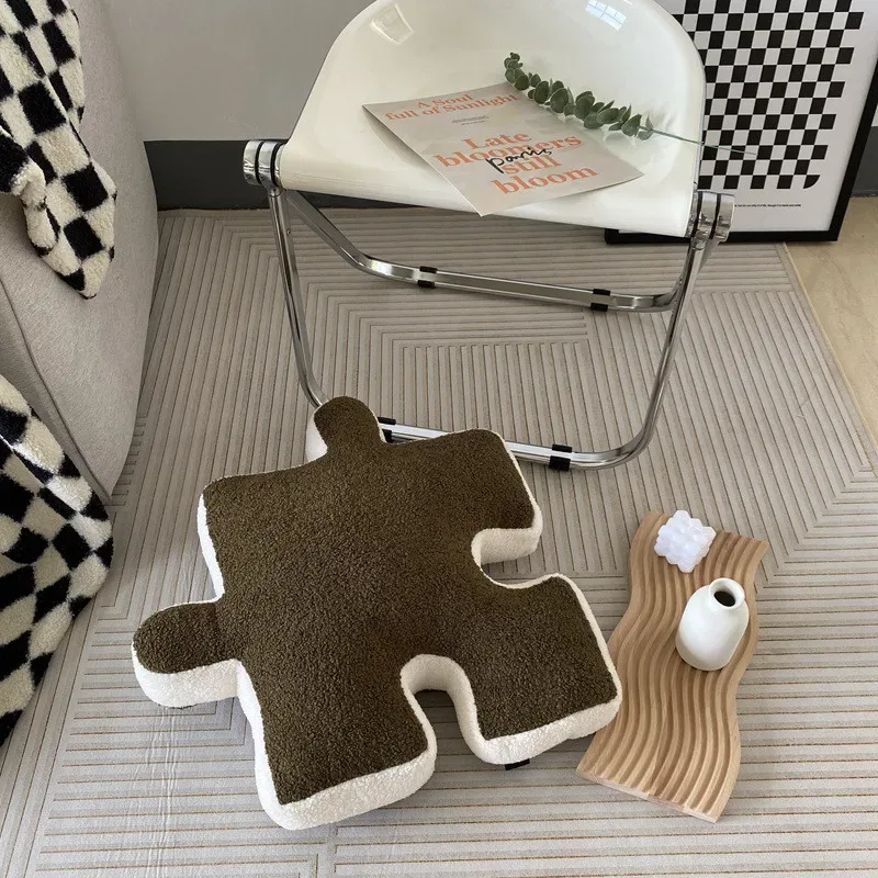 Alien Puzzle Μαξιλάρι Λούτρινο Μαξιλάρι Διακόσμηση σπιτιού Δόμηση Παζλ Comfort Μαξιλάρι Παιδικά Χριστουγεννιάτικα Δώρα γενεθλίων