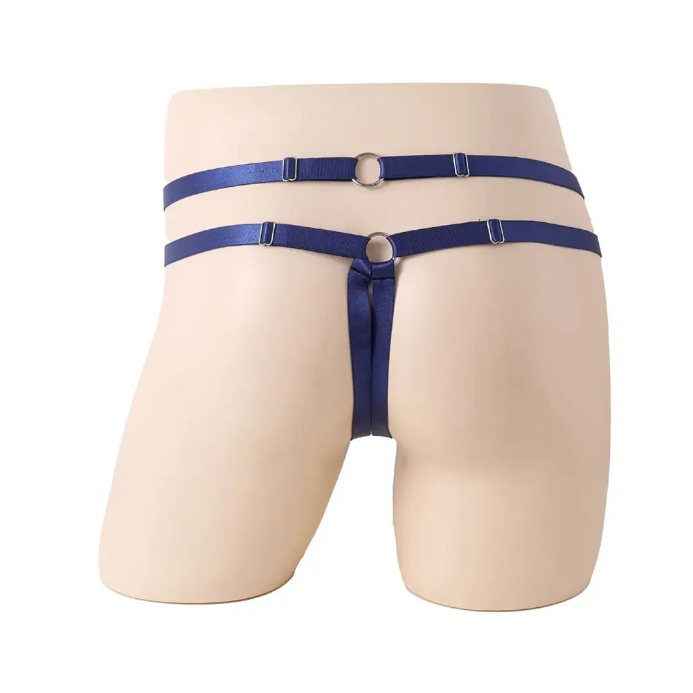 Mens Sexy Cockring G-Strings Sexy Tоy Mens O-Ring Underwear Para sa Hot Man Low Waist Jockstrap Lingerie Gay Sissy Pouch Underpants