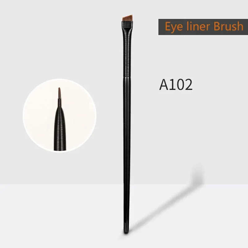Szemöldök szemceruza ecset kis szögben dőlt penge bélés Szemöldökkontúr ecset Beauty Cosmetics eszköz Smink ecset készlet — image 8