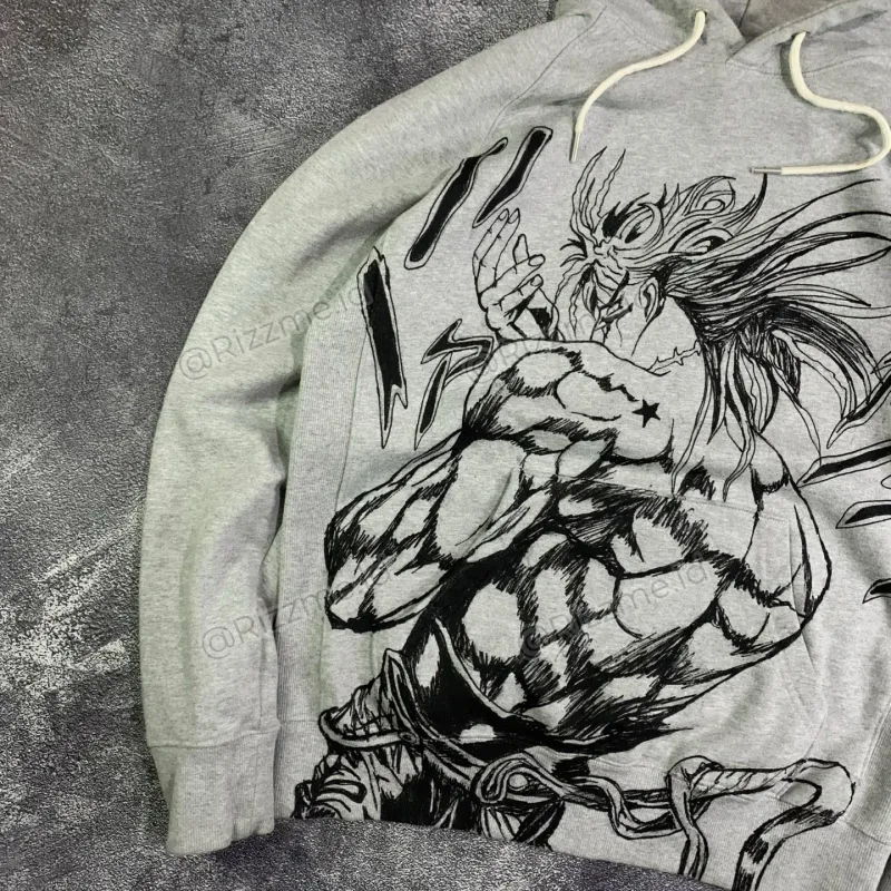 Y2k Jojo Bizarre Adventure Hoodies Women Anime Jackets Hoodie Harajuku Streetwear Pullover Sweatshirt Men Clothing — image 4