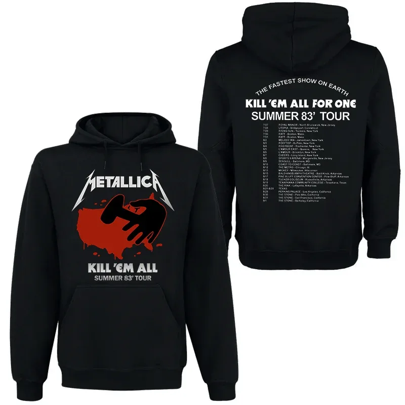 Band Rock Dark Wind Hoodie Herr Street Hip Hop Top Bekväm huvtröja Höst_Vinter Personlighet Herrkläder — image 10