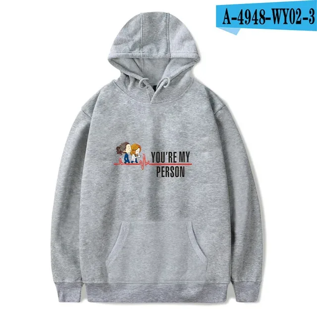 Harajuku Gray's Anatomy Tumblr Greys Anatomy moletom com capuz estampado moletom masculino/feminino confortável moletom adulto/criança — image 52