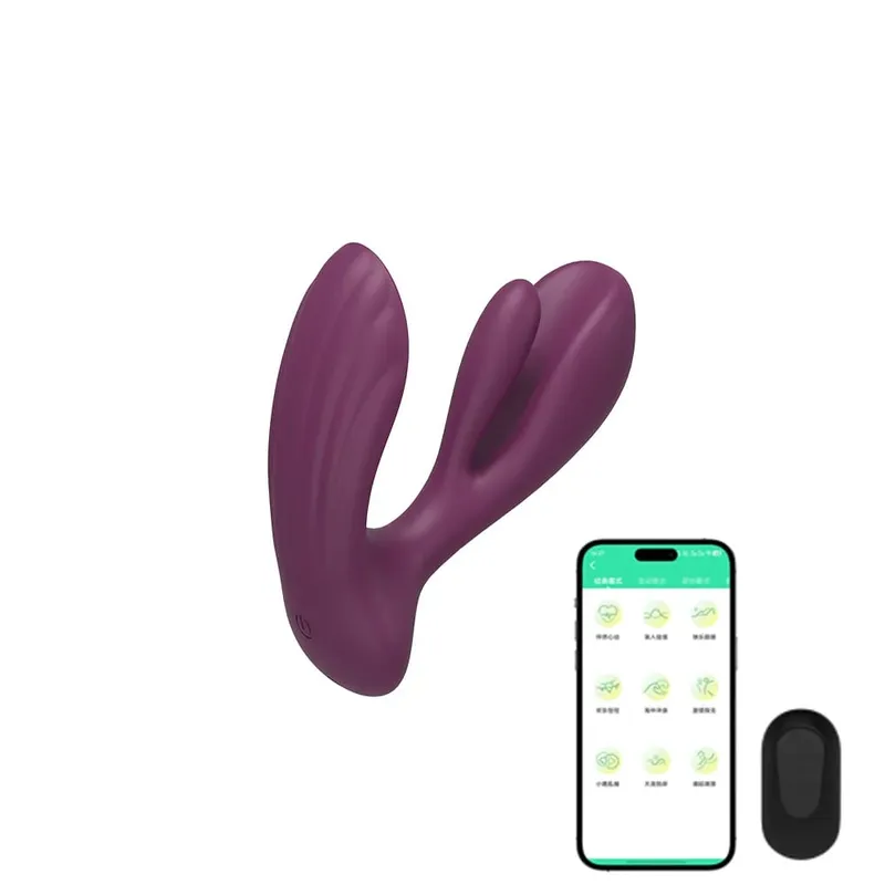 Wearable G Spot Vibrator for Women APP Τηλεχειριστήριο 10 Δόνηση 3 Τρόποι περιστροφής Κλειτορική διέγερση Γυναικείο σεξουαλικό παιχνίδι οργασμού — image 7