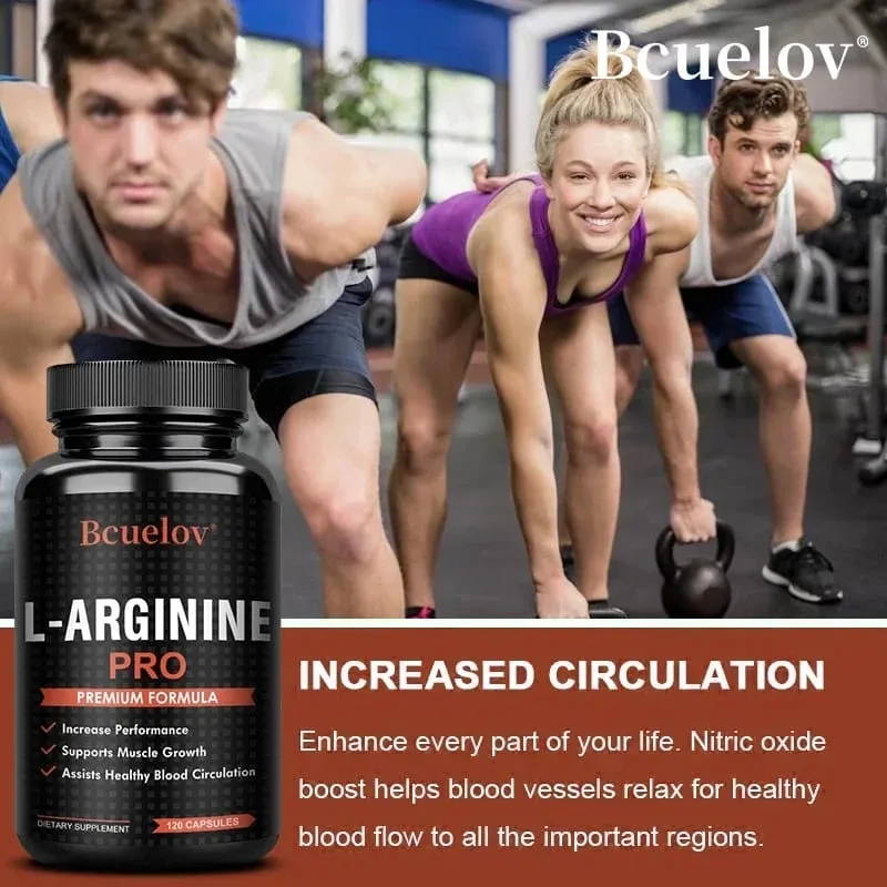 Best Male Enlargement Capsules – Nitric Oxide Supplement Male Energy Size Endurance Performance Muscle Enhancement — image 5