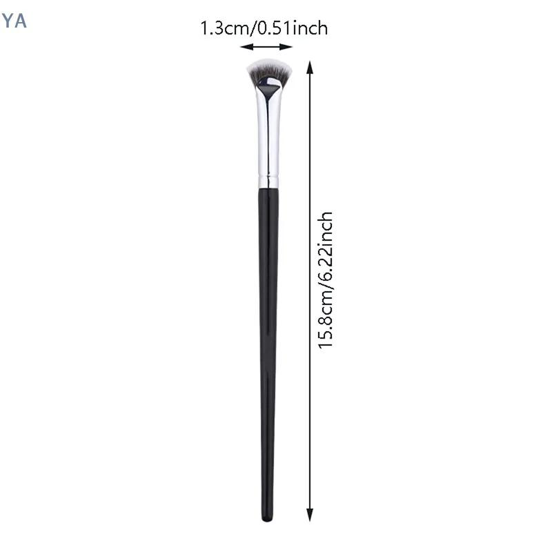 [Y] 1 PC brosse à cils en forme d'éventail doux sans perte beauté cils pinceaux de maquillage Mascara surligneur poudre outil de taches