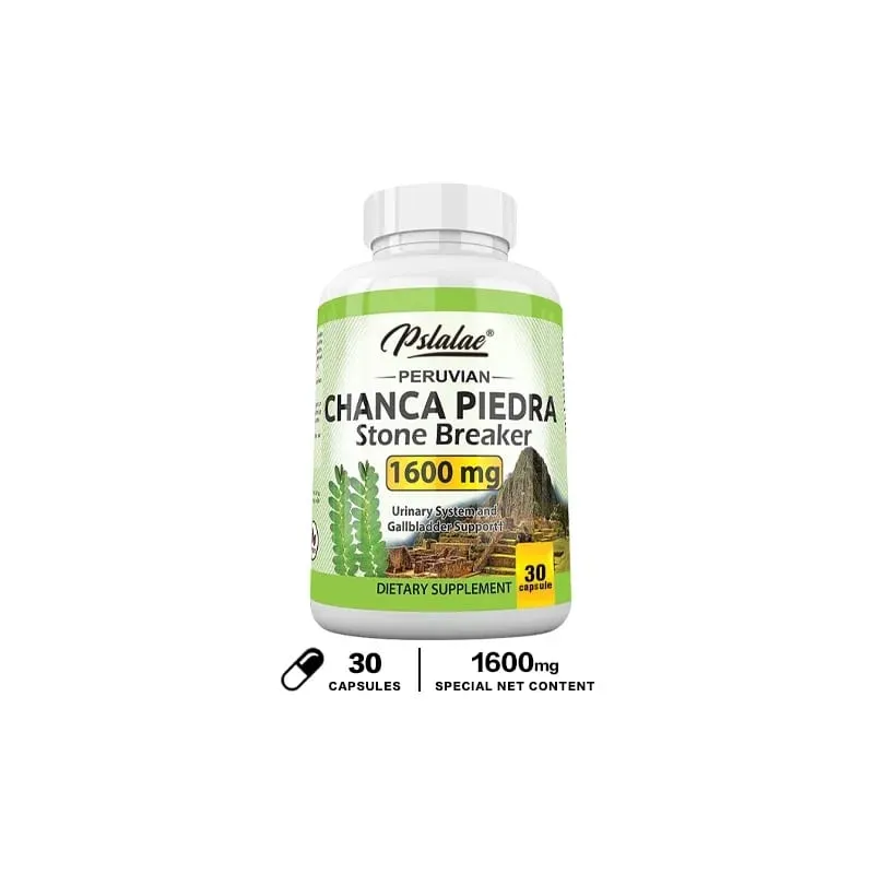 Chanca Piedra kapszula 1600 mg - húgyúti támogatás, nem GMO-kiegészítő vesekőzúzás