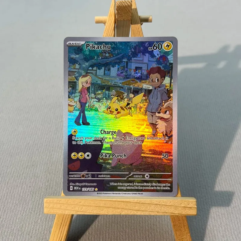 MEW PTCG13-003 Tcg proxy PKM Cards Charizard ex Bulbasaur Charmeleon Rare Collection Battle Toys Δώρα για χόμπι στο σπίτι