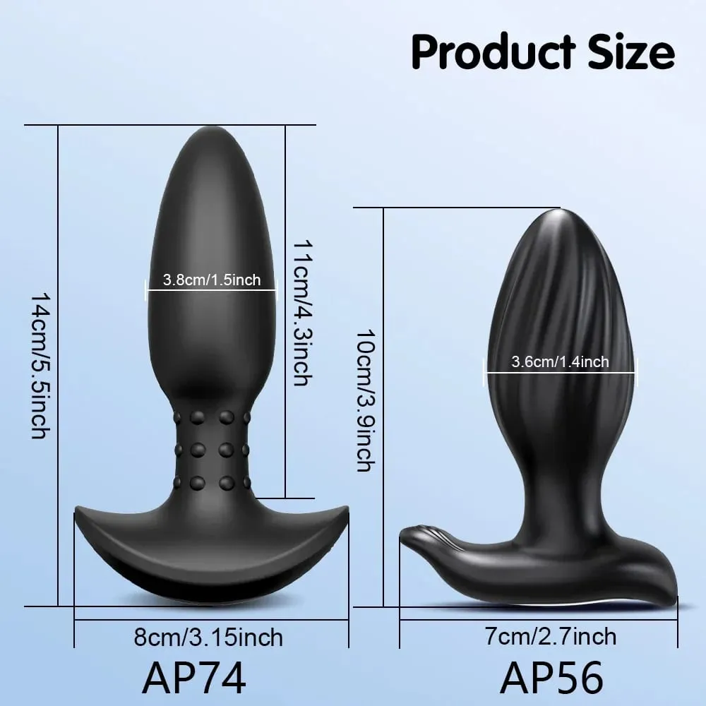 APP Control Rotation Butt Plug Anal Vibrator για άνδρες Γυναίκες 360° Wiggle Prostate Massager Πρωκτικό βύσμα για Gay Sex Toy για άνδρες — image 6