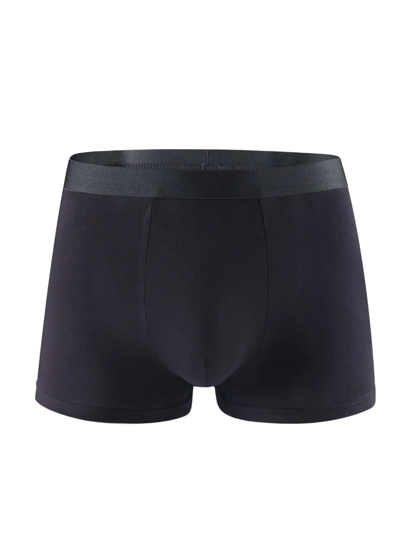 6 Pieces Bamboo Fiber Men's Underwear Solid Color Simple Men Boxer Shorts High Quality Fabric Knickers Soft Breathear Panties — image 4