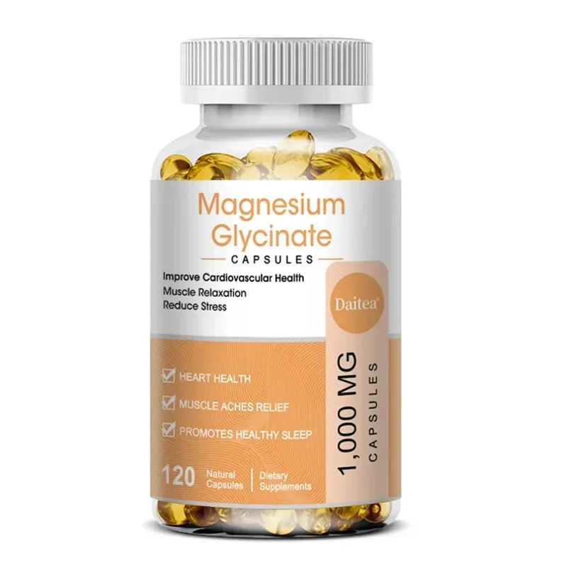 Magnézium-glicinát kapszula – segít a stresszes izomzatban, alvásban, ízületekben, csontokban, immunrendszerben és szív- és érrendszeri egészségben
