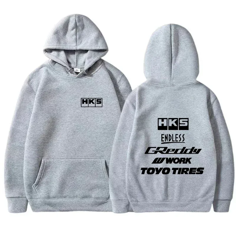 2025 moda masculina legal hoodie japão jdm modificado carro hks infinito com capuz masculino feminino vintage casual moletom de manga longa pullovers — image 3
