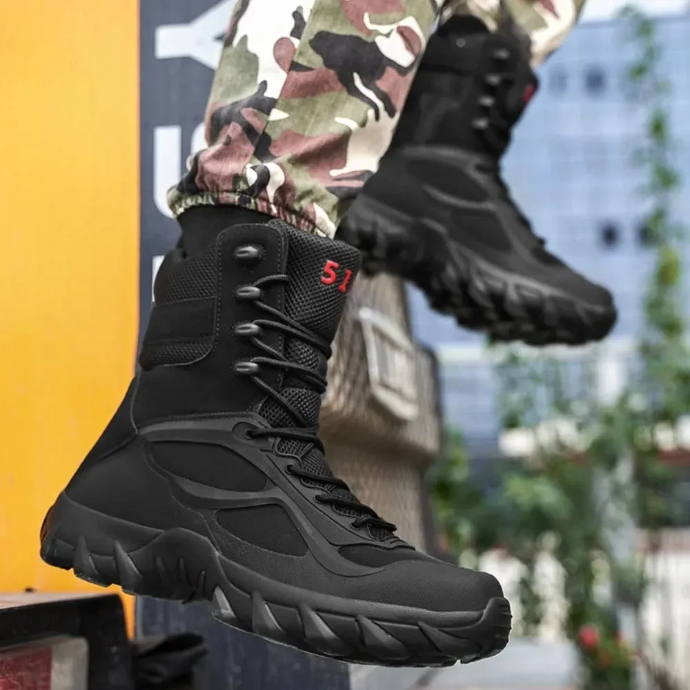 Magnum Large Size High Top Tactical Boots Breathable Military Combat Boots for Outdoor Hiking Durable Training Boots Anti slip — image 3