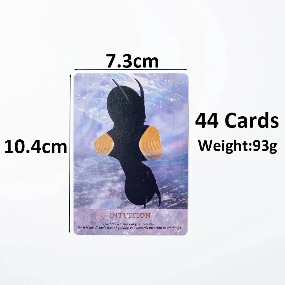 Pearl Wisdom Oracle Deck 10,4*7,3cm 44 Cards Deve Into The Ethereal Visuals που σας καθοδηγούν να ανακαλύψετε βαθύτερη σημασία — image 3