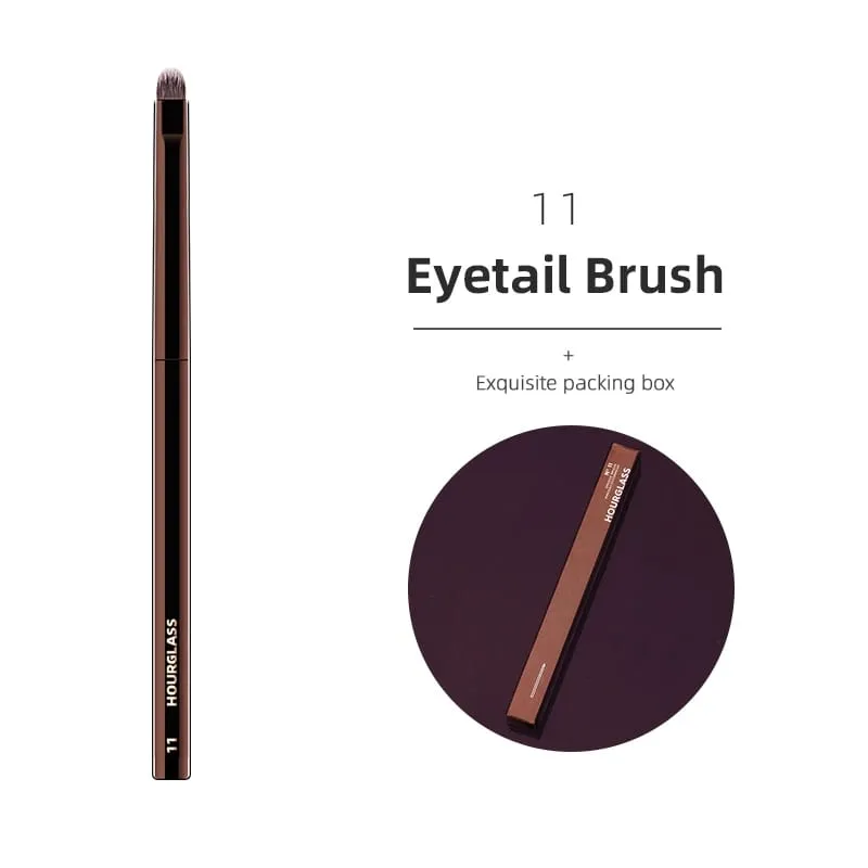 Hourglass Makeup Brush All Kinds Eyeshadow Foundation Concealer Powder Bronzer Blusher Eyeliner Retractable Professional Brushes — image 20